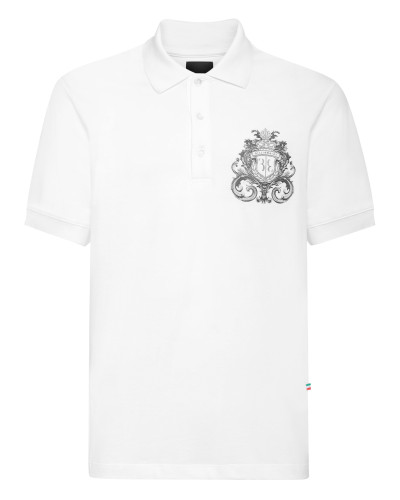Polo Shirt SS Crest Baroque