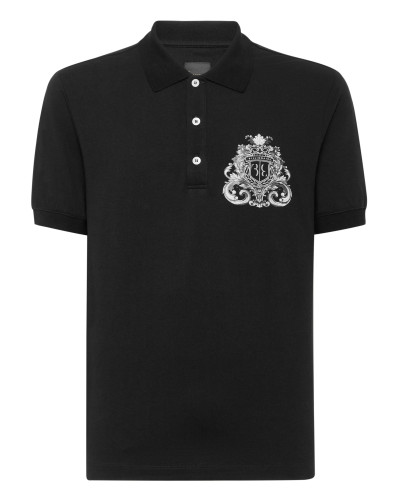 Polo Shirt SS Crest Baroque