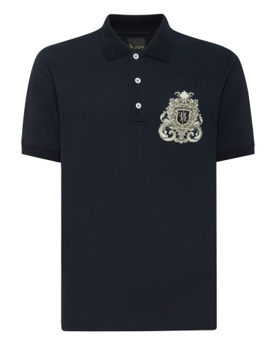 Polo Shirt SS Crest Baroque