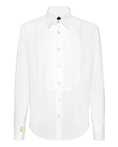 Shirt Gold Cut LS Silk