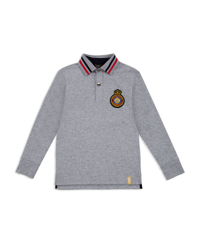Polo shirt LS Crest