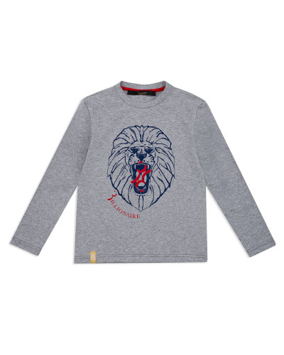 T-shirt Round Neck LS Lion
