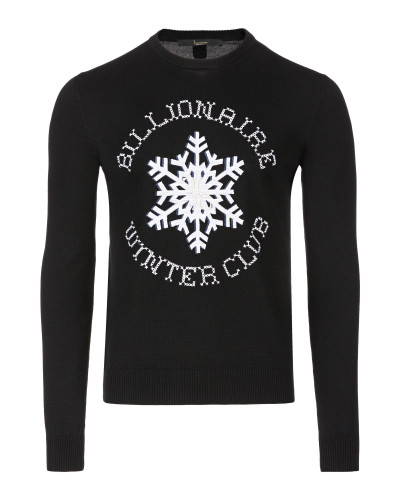 Pullover Round Neck LS Winter Club