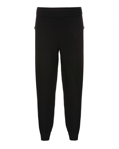 Knit Jogging Trousers Crest