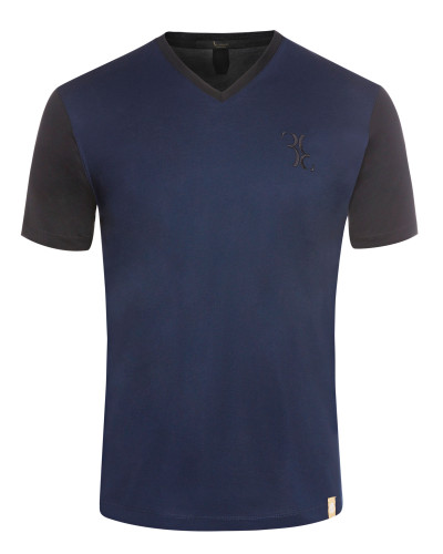 T-shirt V-Neck SS Double B