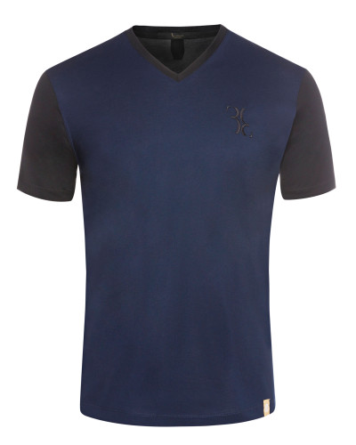 T-shirt V-Neck SS Double B