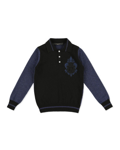 Pullover Polo-Neck LS Giglio