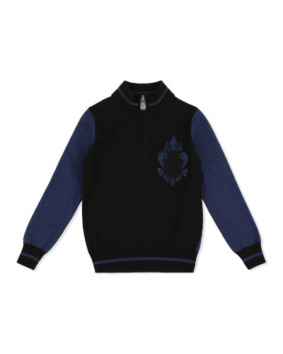 Pullover zip mock Giglio