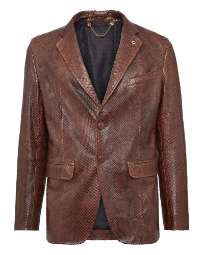 Leather Blazer Luxury