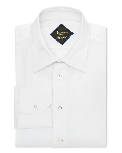 Shirt Silver Cut LS/Milano Crest