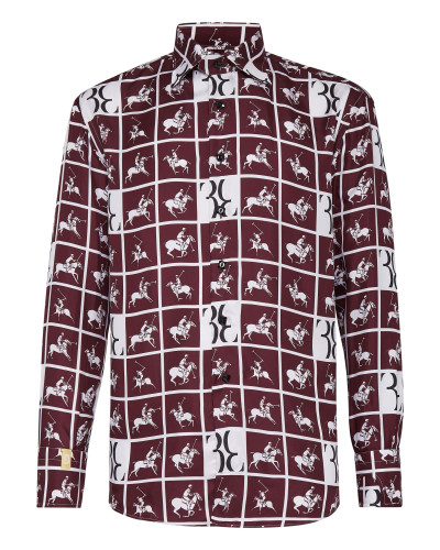 Shirt Gold Cut LS/Flavio Horses