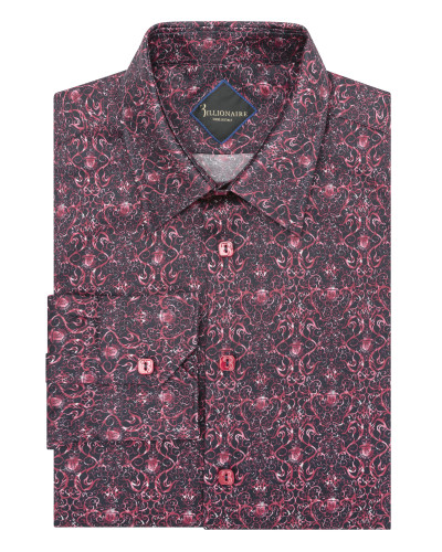 Shirt Silver Cut LS Crest