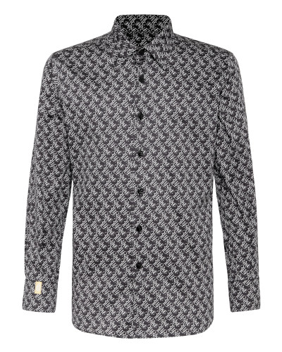 Shirt Silver Cut LS Logos