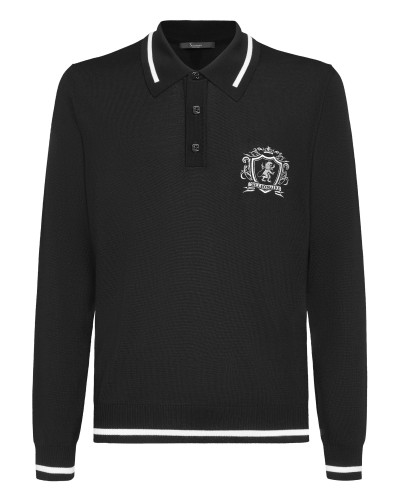 Pullover Polo-Neck LS Lion