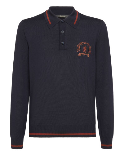 Pullover Polo-Neck LS Lion