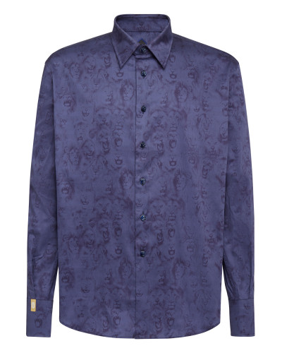 Shirt Gold Cut LS/Flavio Lion