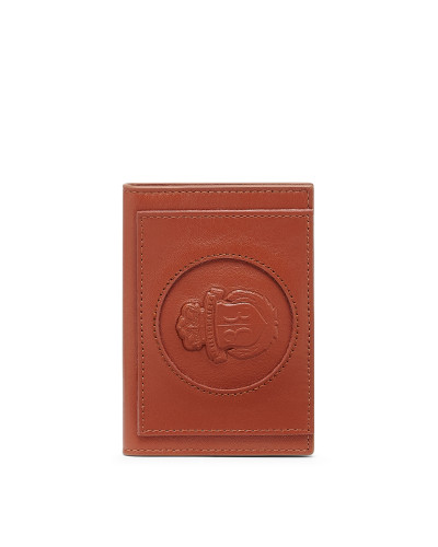 Leather Credit Cards Holder Crest
