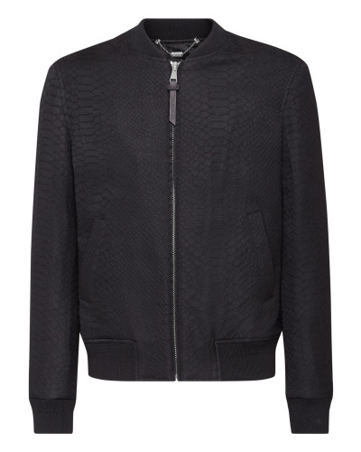 Bomber Jacquard Animalier print