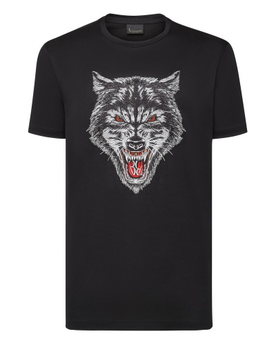 T-shirt Round Neck SS Wolf