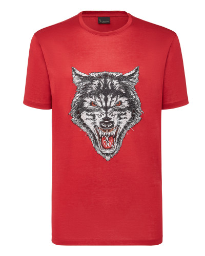T-shirt Round Neck SS Wolf