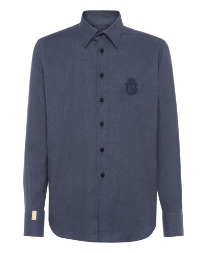 Flannel Shirt LS Slim Fit Crest