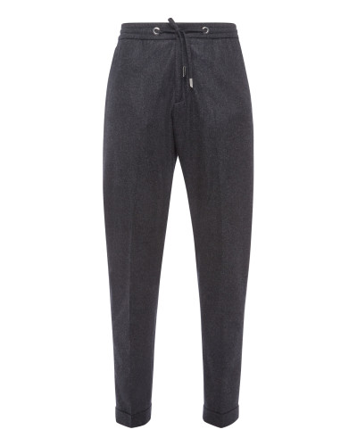 Flannel Jogging Trousers