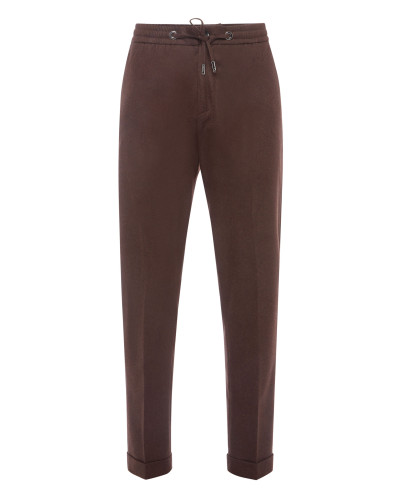 Flannel Jogging Trousers