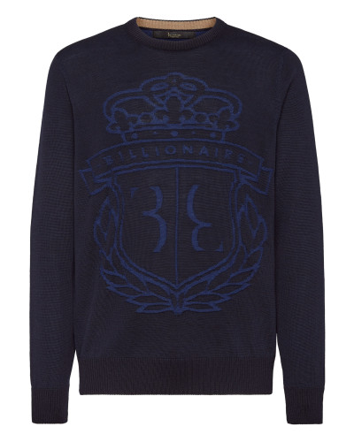 Wool Pullover Round Neck LS