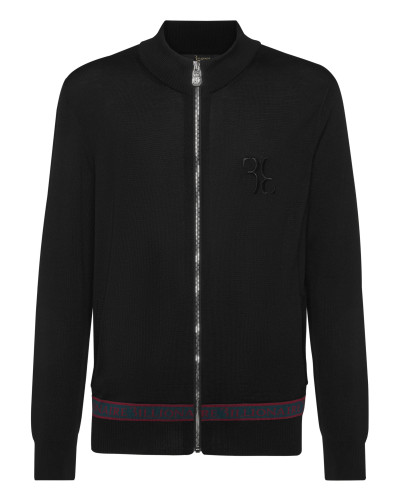 Wool and Silk Pullover full zip