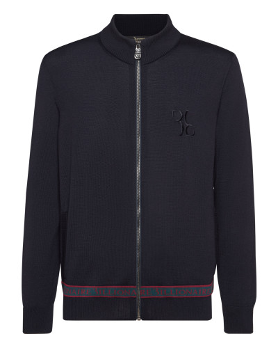 Wool and Silk Pullover full zip
