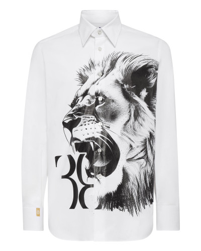 Shirt Silver Cut LS Slim Fit