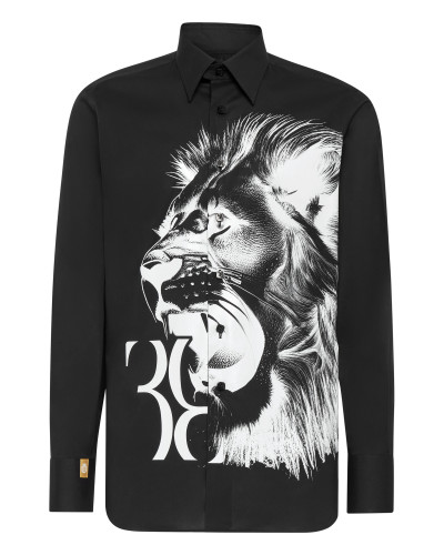 Shirt Silver Cut LS Slim Fit