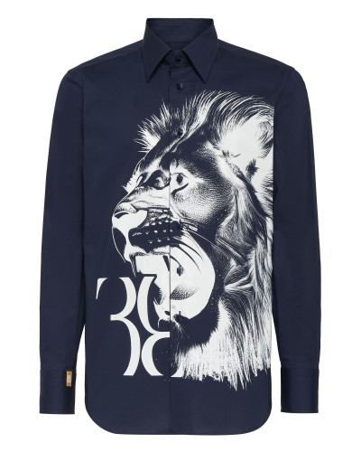 Shirt Silver Cut LS Slim Fit