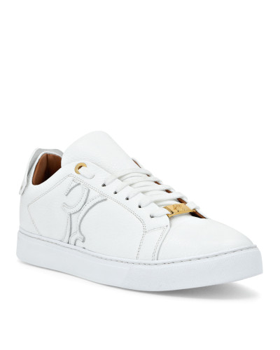 Leather Lo-Top Sneakers