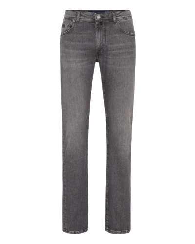 Super Straight Cut Denim Trousers