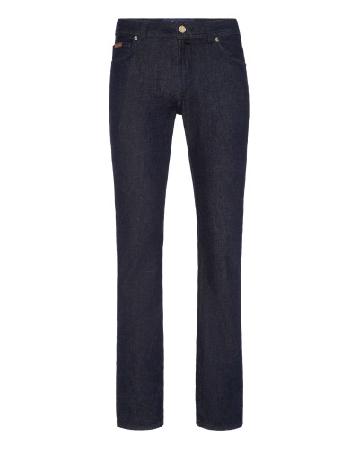 Super Straight Cut Denim Trousers