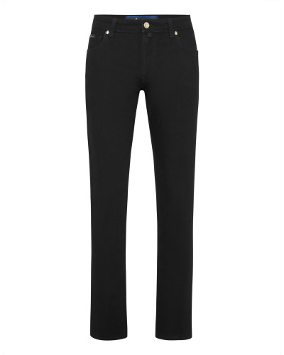 Super Straight Cut Denim Trousers