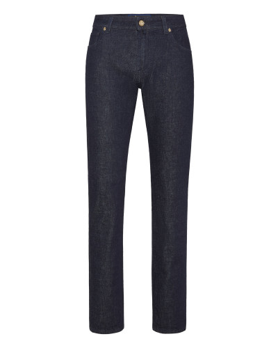 Super Straight Cut Denim Trousers