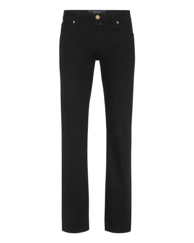 Regular Fit Denim Trousers