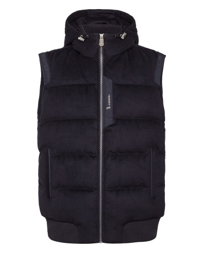 Wool Down Jacket Vest