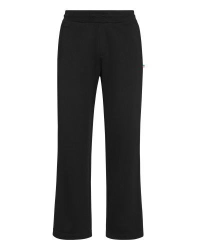 Tracksuit Trousers with Alcantara Stripes