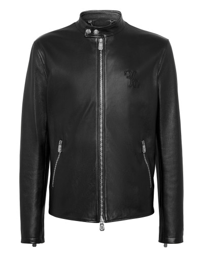 Nappa Leather Moto Jacket