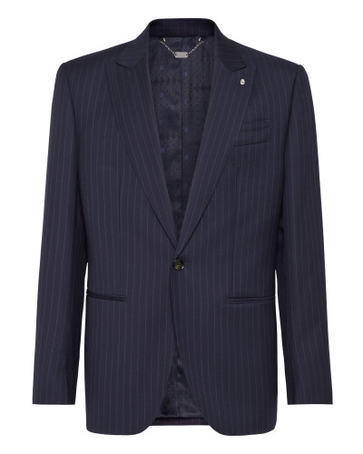Gessato Blazer