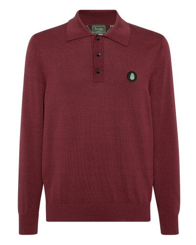 Cotton Silk Polo Shirt