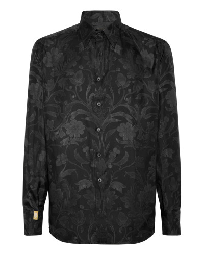 Silk Gold Cut Shirt Baroque
