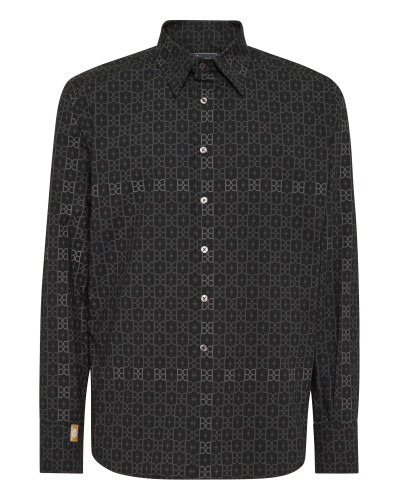 Silver Cut Shirt BB Checks