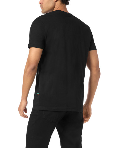 Embroidered T-shirt Round Neck SS