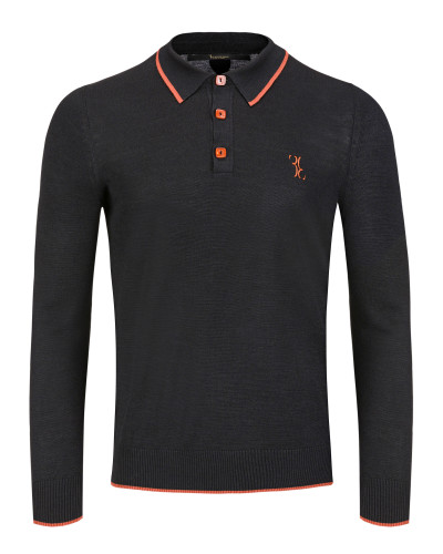 Pullover Polo-Neck LS 