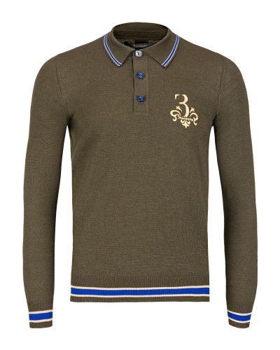 Pullover Polo-Neck LS 