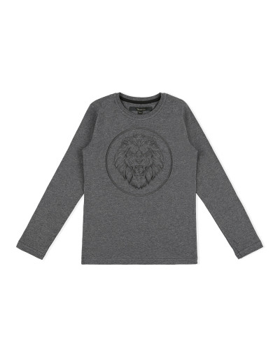 T-shirt Round Neck LS Lion